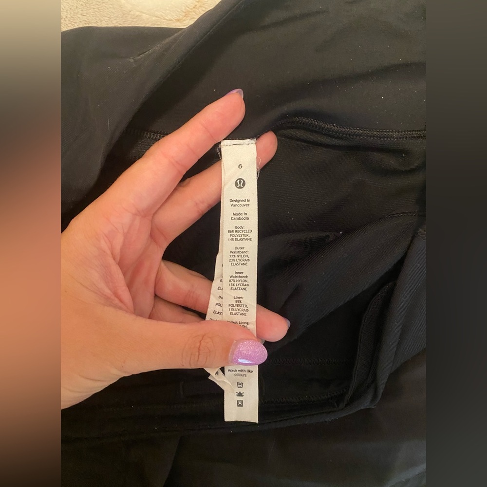 Lululemon 4” high rise speed ups